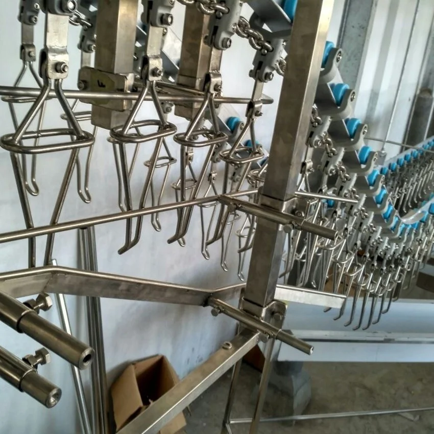 chicken hanging hook /poultry killing line hanger / poultry processing line accessory