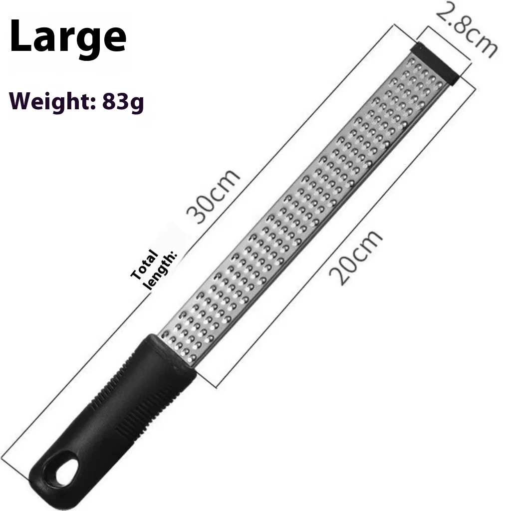 Kitchen Stainless Steel Fruit Cheese Cutter Shredder Chocolates Grater With Wood Handle