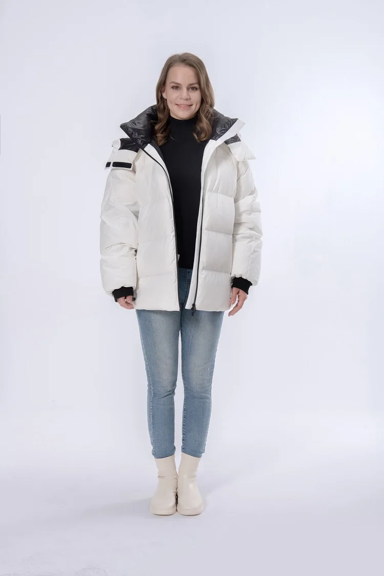 Hooded Waterproof Packable Winter Coat Ultra Light Weight Winter Down Jacket Custom