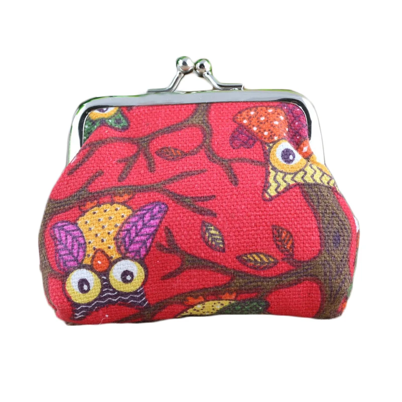 Женский холщовый кошелёк