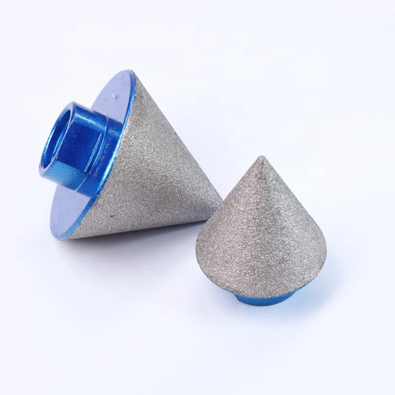 Diamond Drilling Cone Porcelain Milling Cone Edge Chamfer Diamond Drill Cones for granite marble carving