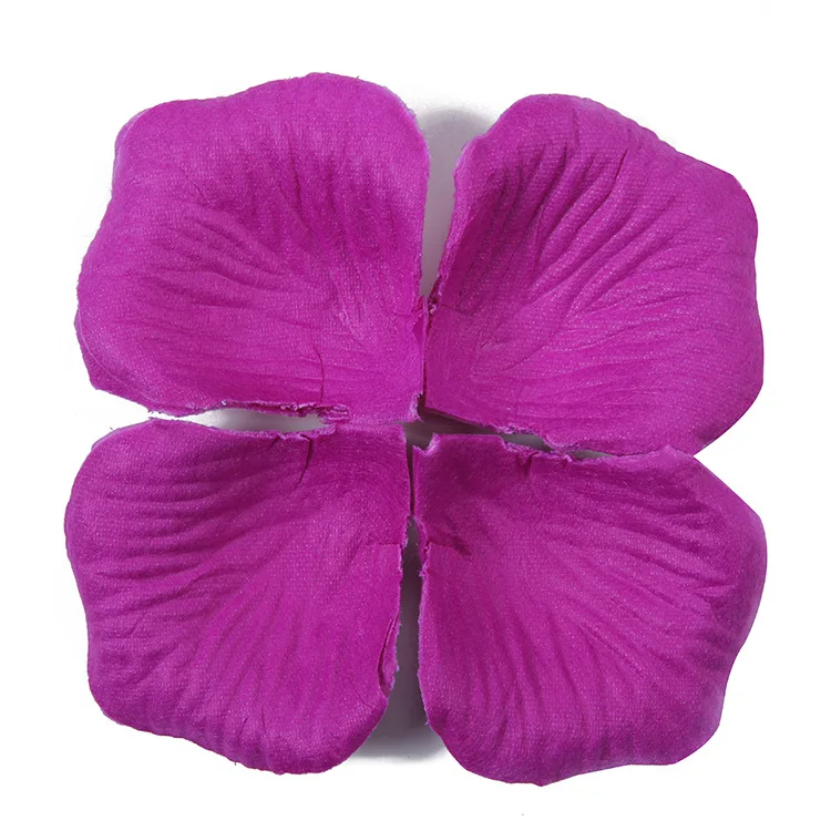 wholesale price wedding 100 pieces per bag 5cm artificial silk rose flower petals