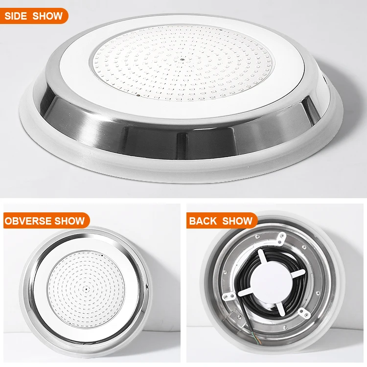 12V Ip68 Waterproof Resin Filled Remote Control Underwater Rgb Light For Swimming Pool