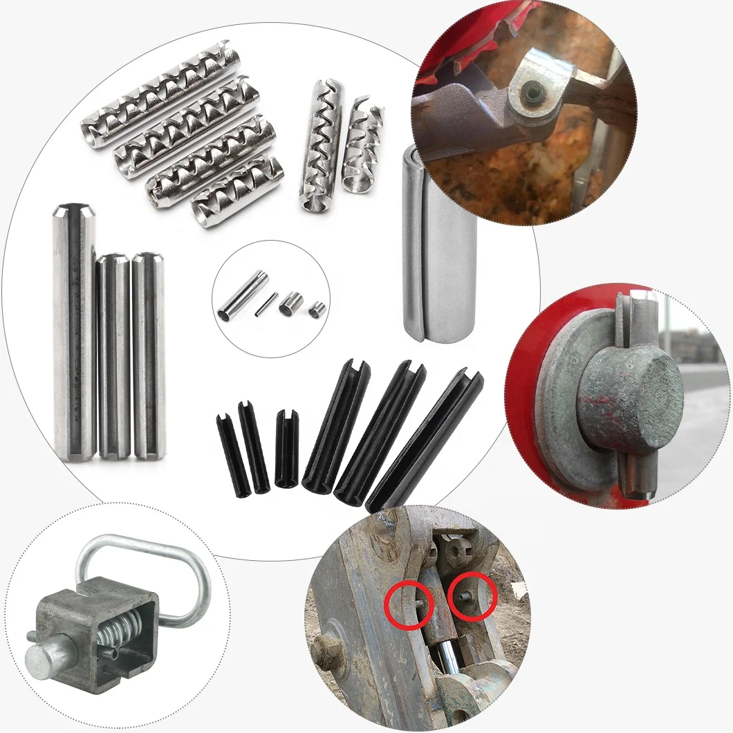 INGKS High Quality 18-8 Steel Dowel Coiled Roll Spring Cotter Pin