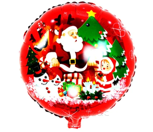 18 inches foil balloon for Christmas mylar balloon congratulate helium Merry Christmas decoration balloons