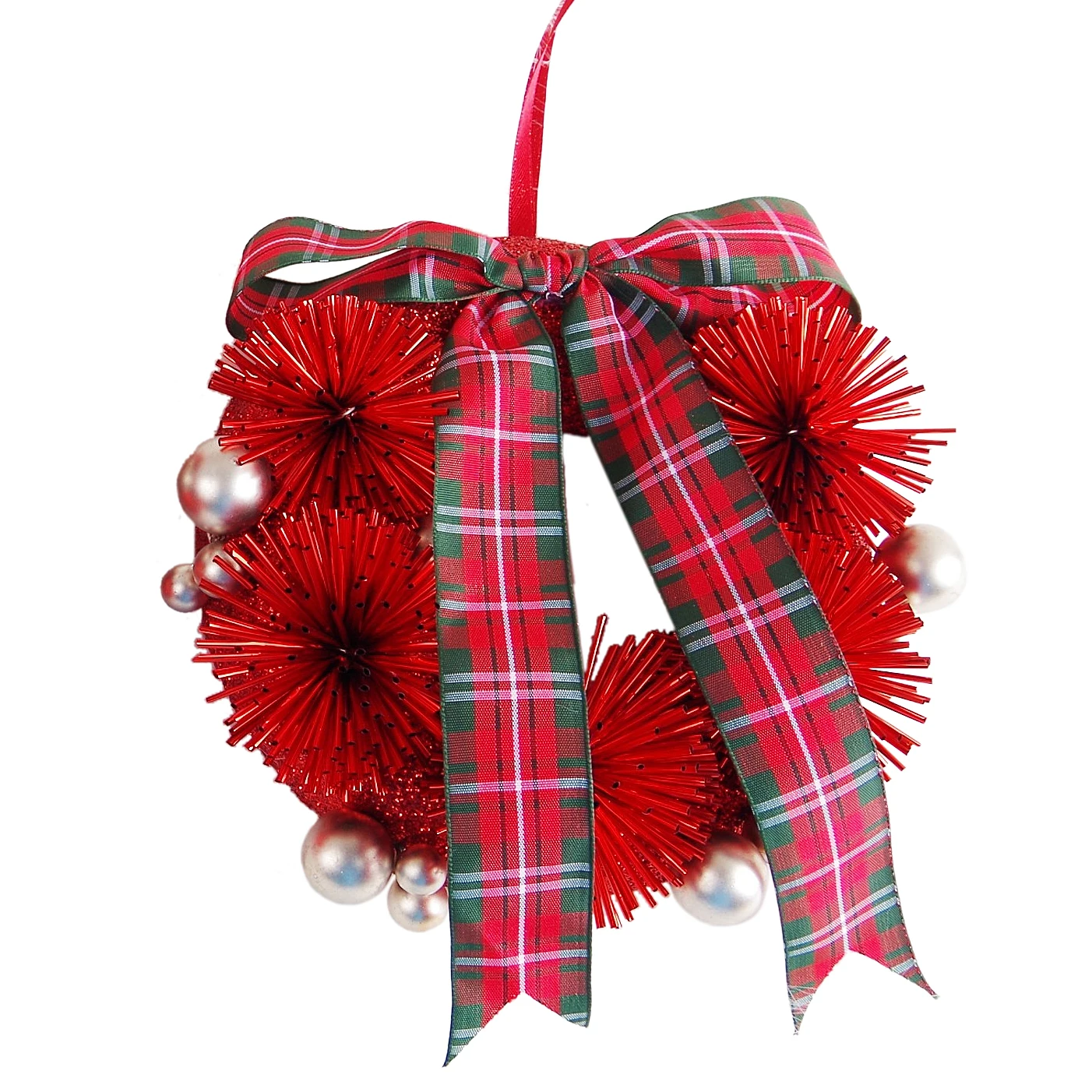 New design christmas tree Wreath ornaments Glitter Garland Xmas Wreath