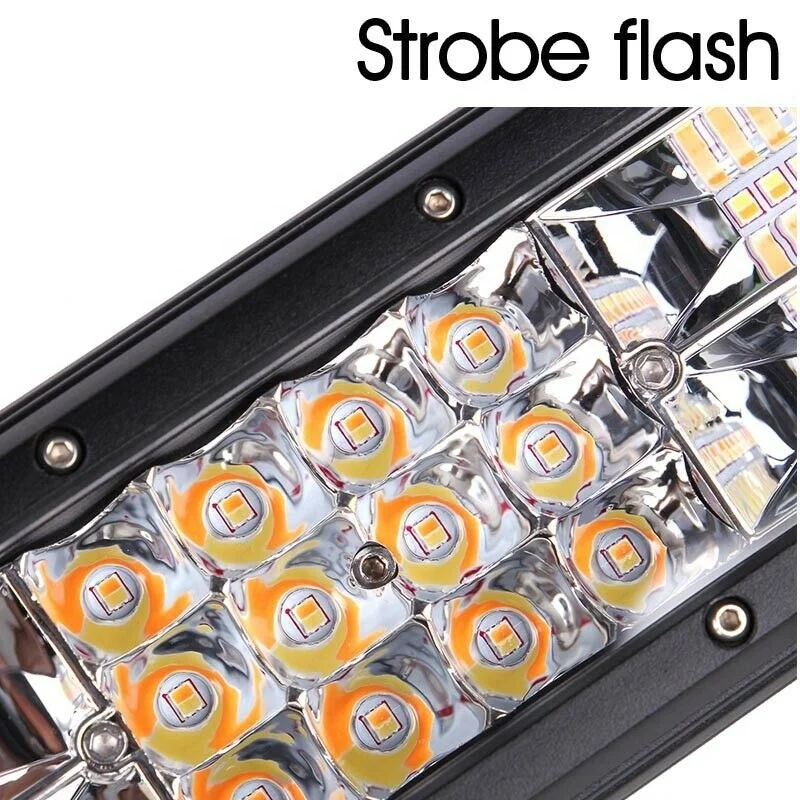 TRIPLE Row 12v 24V 22 inch 50 Inch Off Road Led Light Bar for 4X4 Truck ATV UTV  288W BAR LIGHTS