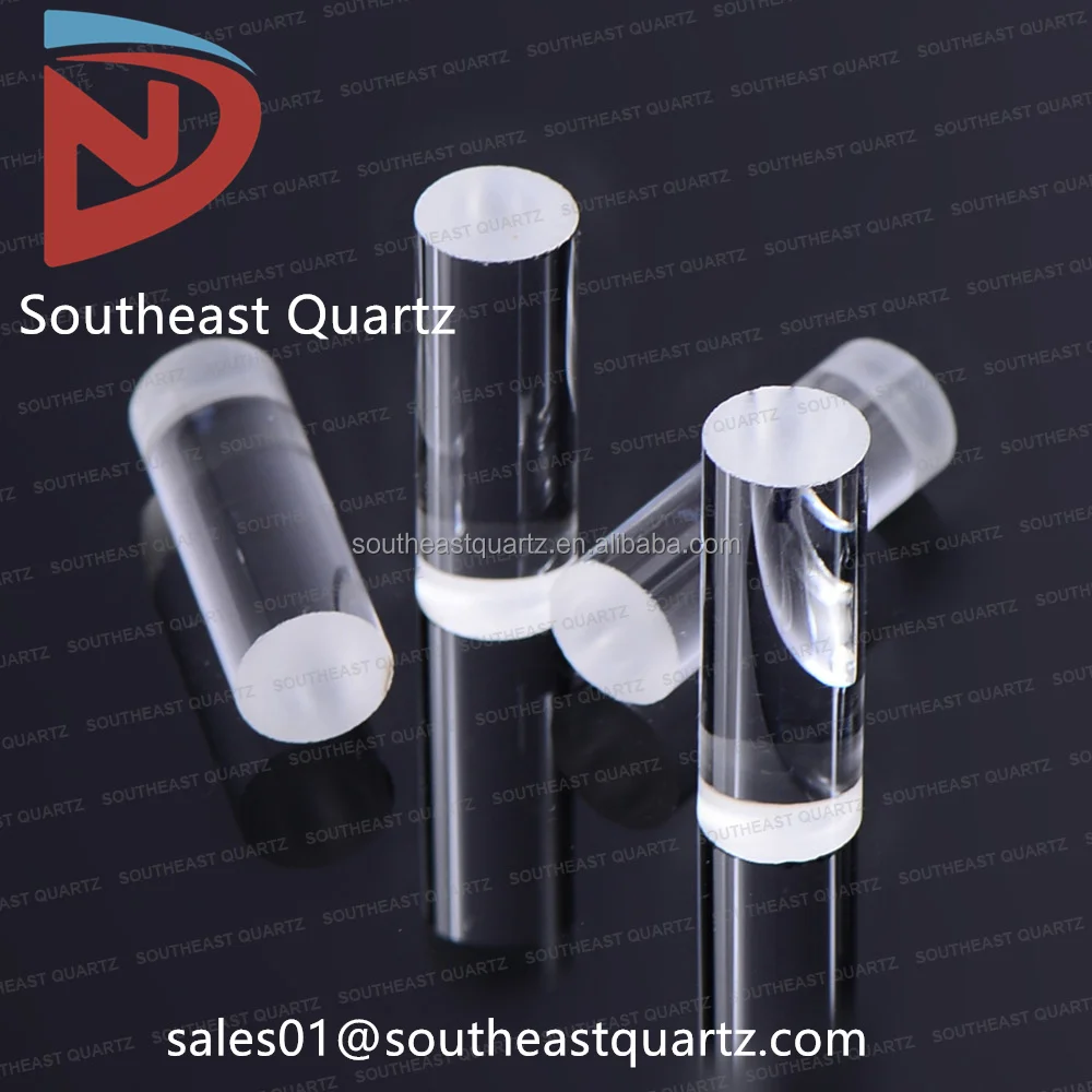 Customized Big Diameter Clear Fused Quartz Glass Rod