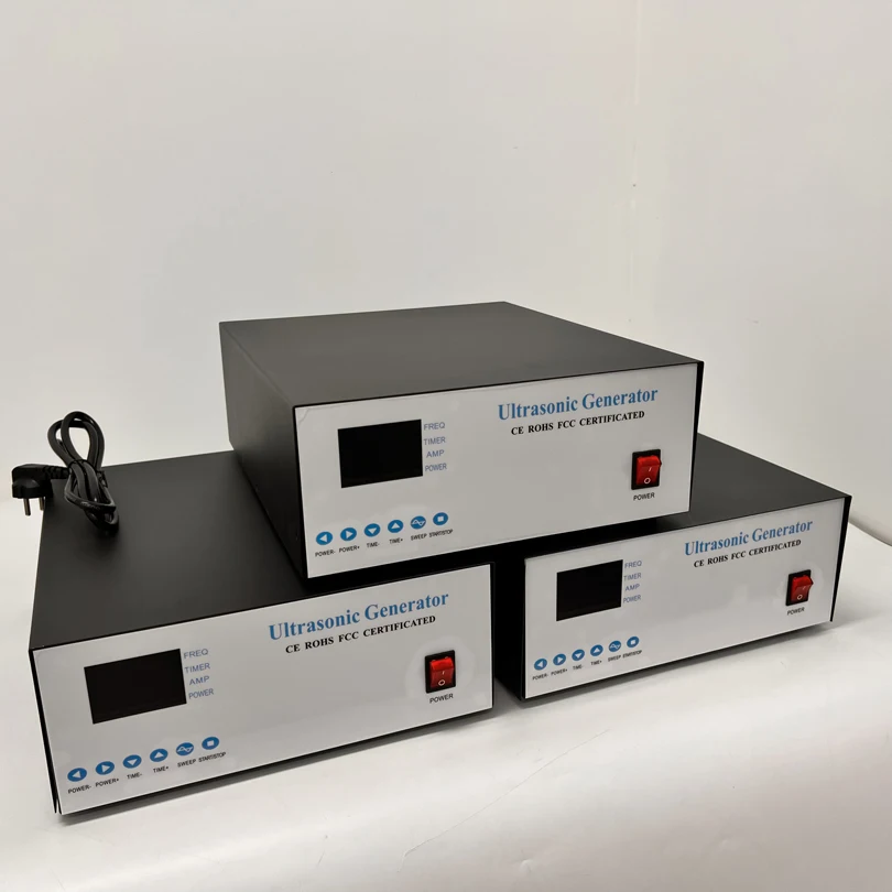 200W-3000W Ultrasonic Transducer Power Supply Washing Generator For Ultrasonic Cleaning Machine