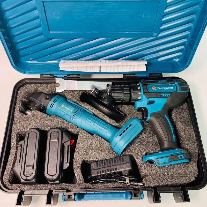 Household rechargeable Lithium Battery power electric Angle Grinder electric drill Driver Machine