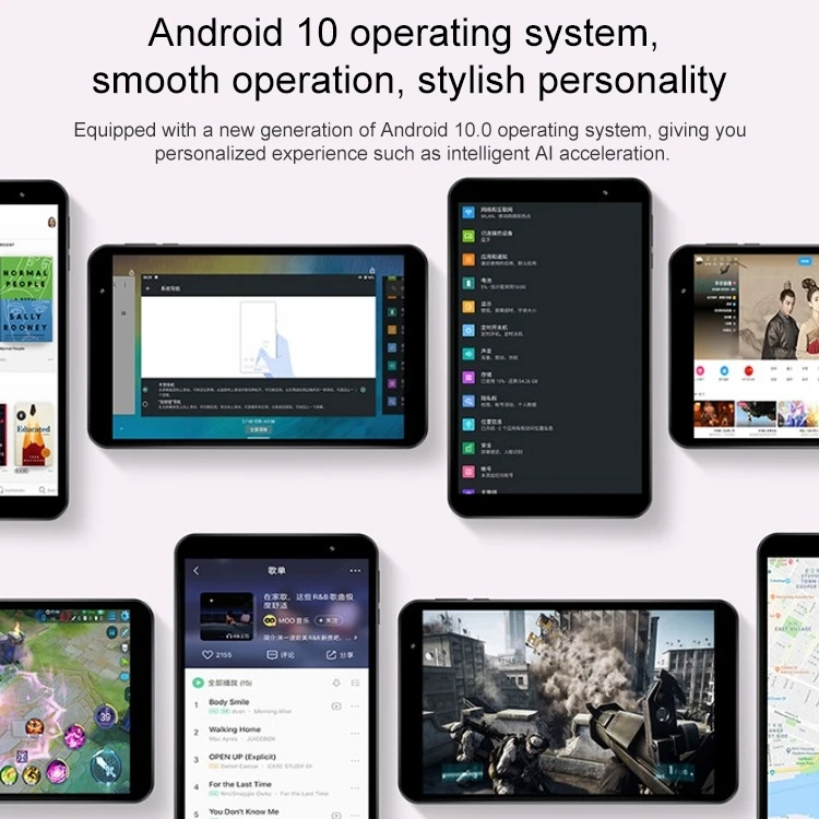 Wholesale Teclast P80 Tablet PC 8.0 inch 2GB+32GB Android 10 Tablet Allwinner A33 Quad Core Support Dual WiFi TF Card Tablet PC