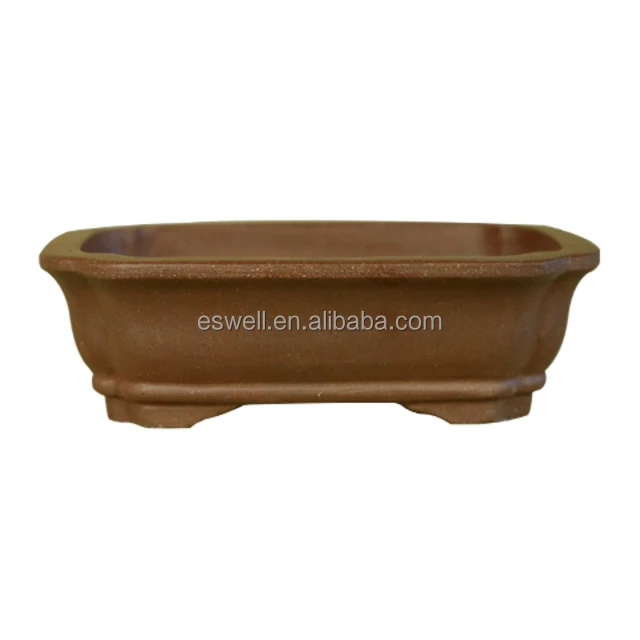 Good quality ceramic unglazed bonsai pots flower pots on sale
