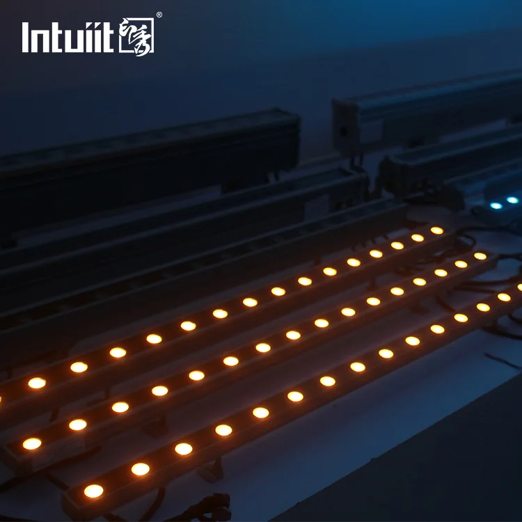 Outdoor 0.3m/ 0.5m /1M dmx rdm dc24V rgbw warm white led light bar wall Washer