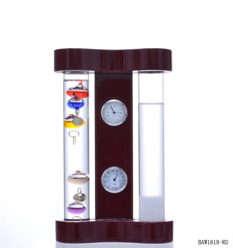 Galileo thermometer Color Ball Thermometer  Glass Barometer