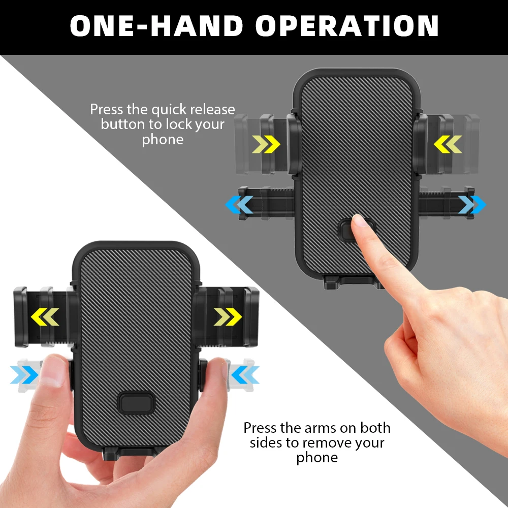 Newest Designed Universal Adjustable Car Vent One Touch Car Phone Holder