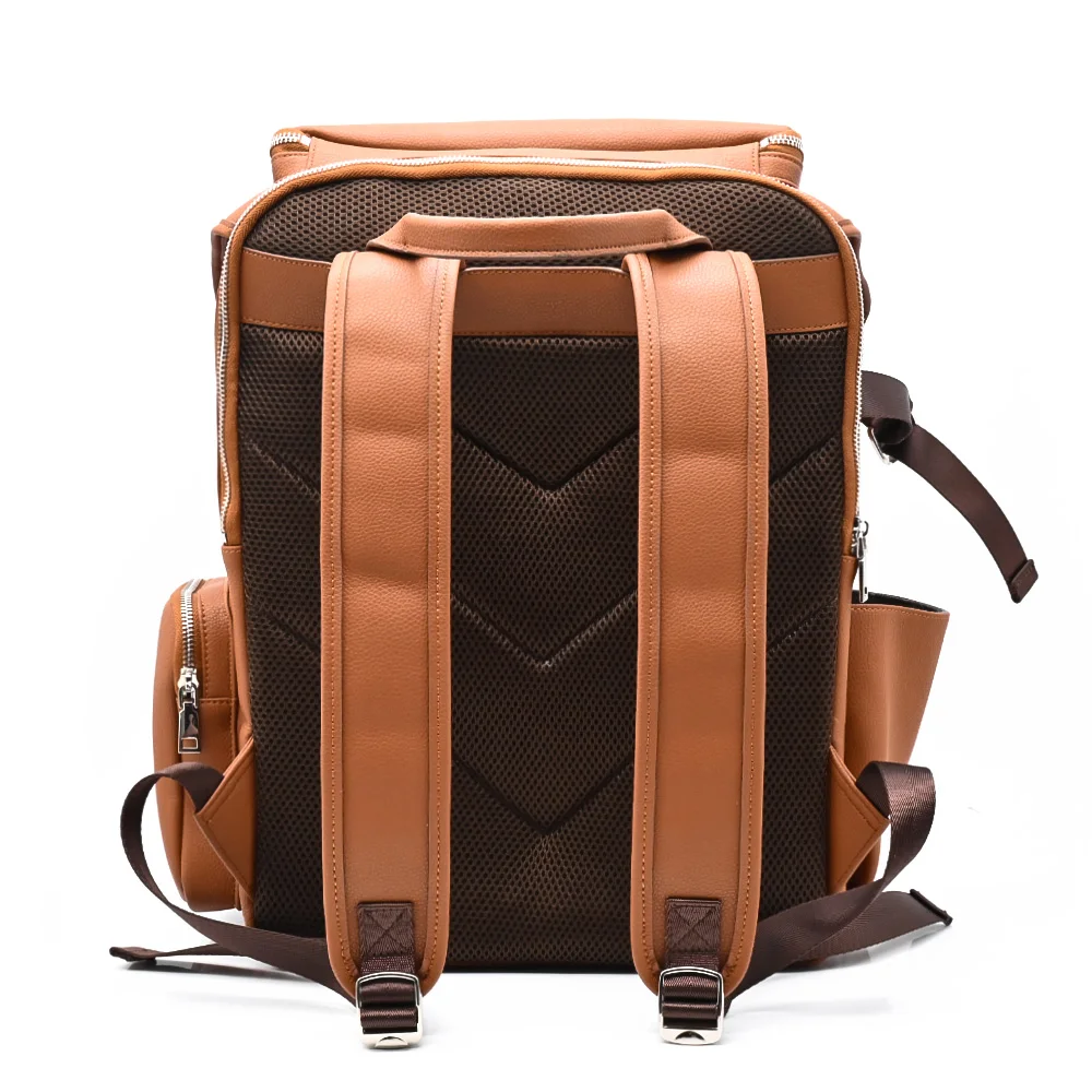 New Design Leather Camera Backpack for Men Women Camera Bag for Wholesale custom logo