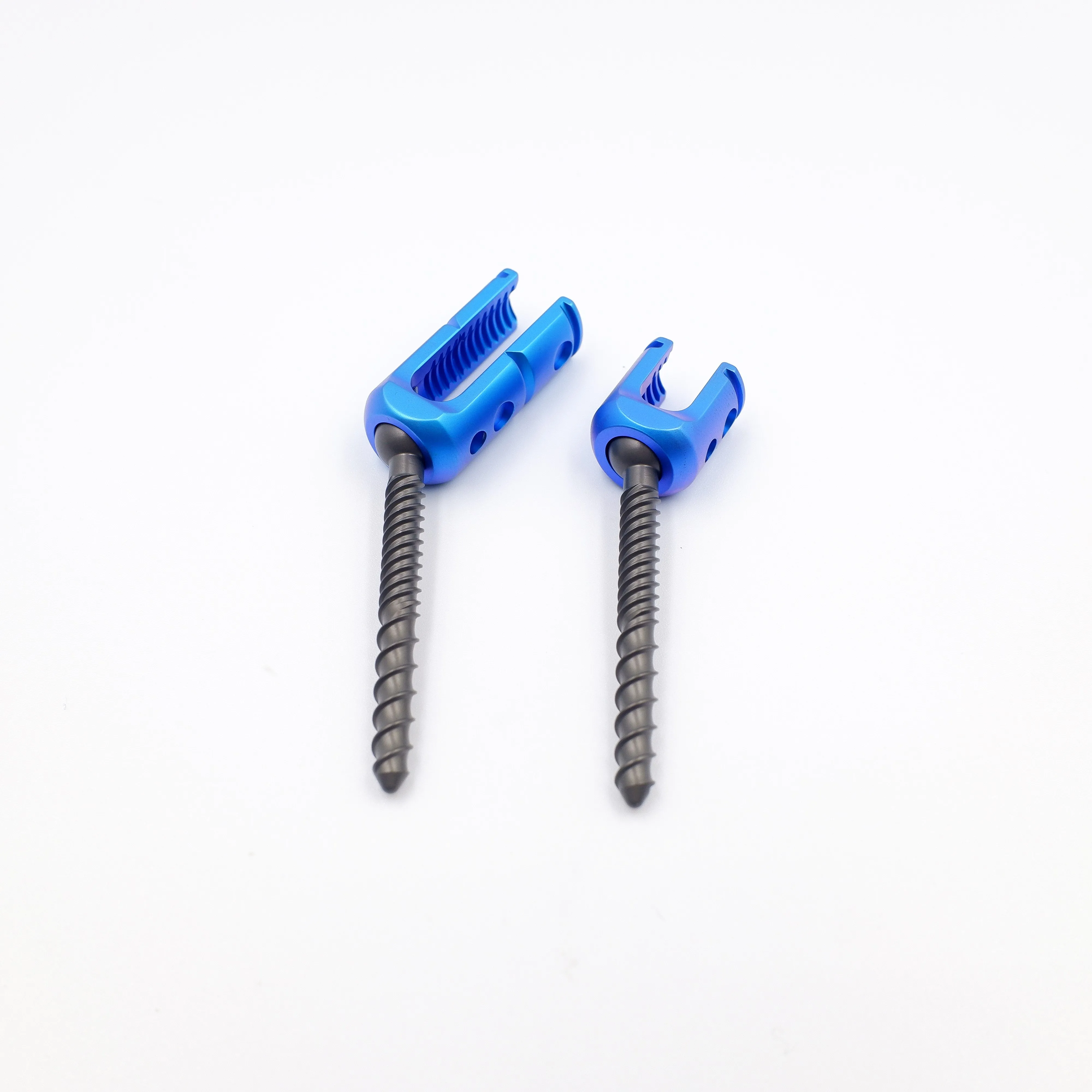 Spinal Pedicle Screw Fixation System 4.5&5.0&5.5&6.0&6.5&7.0mm Double Threaded Screws Orthopedic Surgical Spine Implants CN;CHO