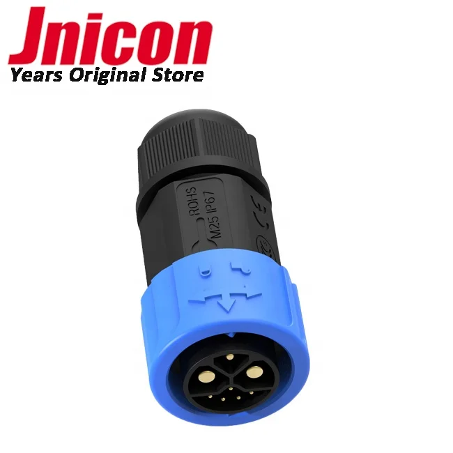 Jnicon new products m23 8 pin electrical e-scooter waterproof battery connectors