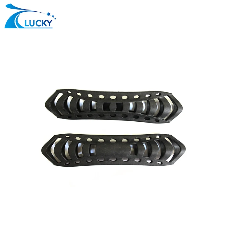 Wholesale custom logo black PVC luggage handle plastic handles for bags