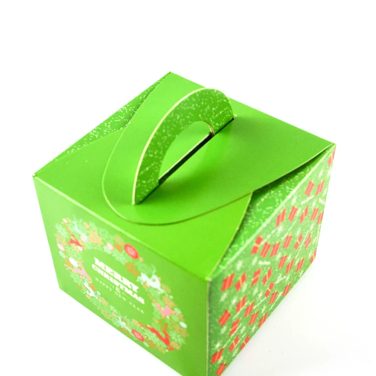 
Rongmei Custom Printed Small Paper Folding Candy Gift Boxes for Christmas CMYK Color Paperboard Recyclable Gift & Craft 3000pcs 