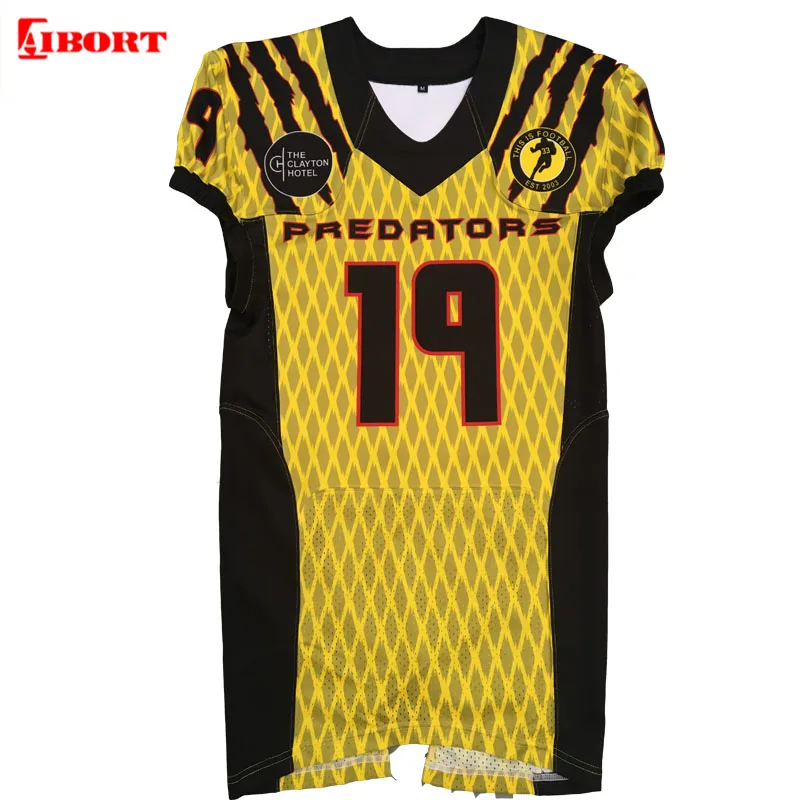 Aibort Hot Sale American Football Jerseys Wholesale Custom American Football Jersey Sublimated american football uniform