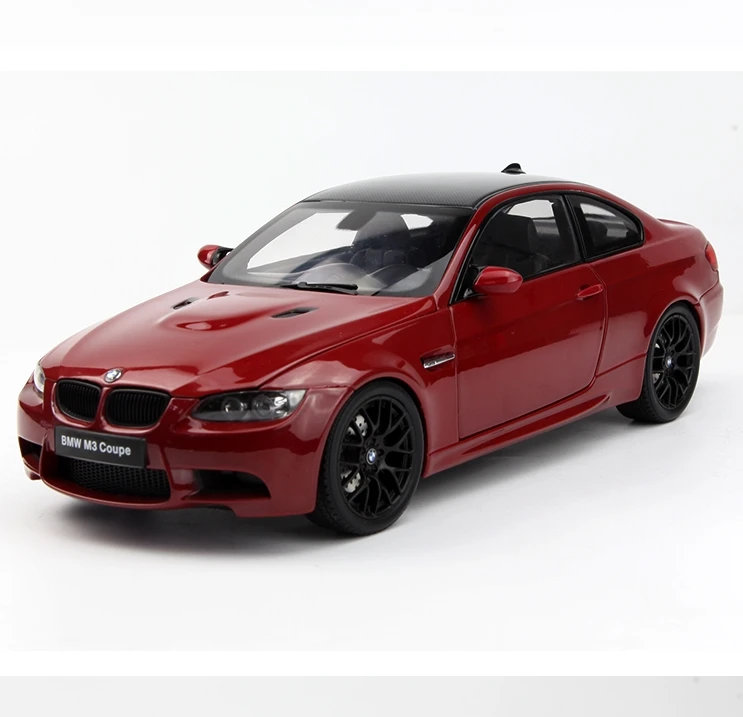 Пользовательские функции литые машины 1:18 BMW M3 Couope коллекционные модели Легкосплавные игрушки