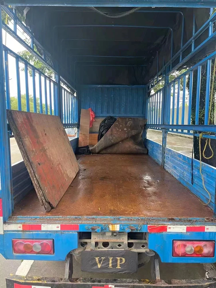Wholesale 2015 JMC Single row box car Isuzu engine loading truck used car second hand cars