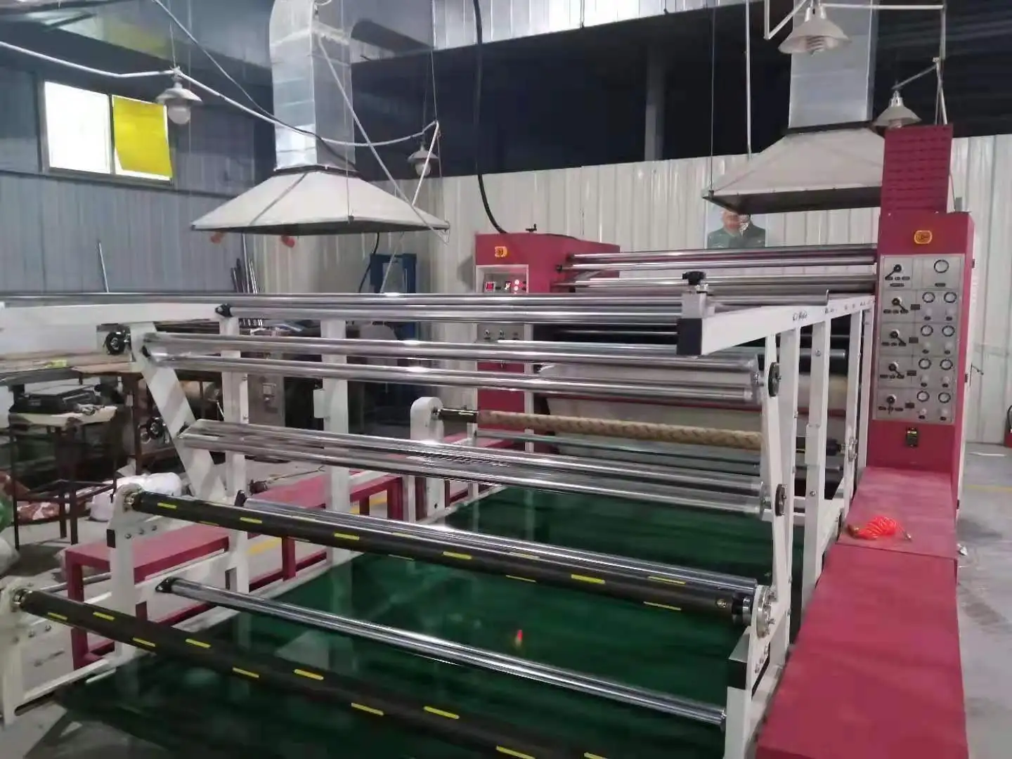 Multi function Combo roll to roll Thermal Press machine Textile sublimation calender