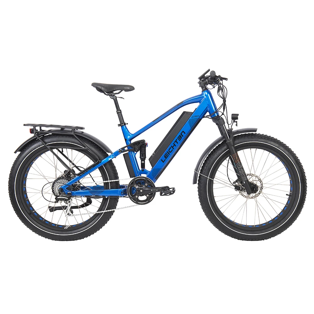 Новый дизайн пользовательского Байк, способный преодолевать Броды MTB Горный электровелосипед Мощный 1000w Модные электронного велосипеда 48v 21Ah батарея с толстыми покрышками для электрического велосипеда