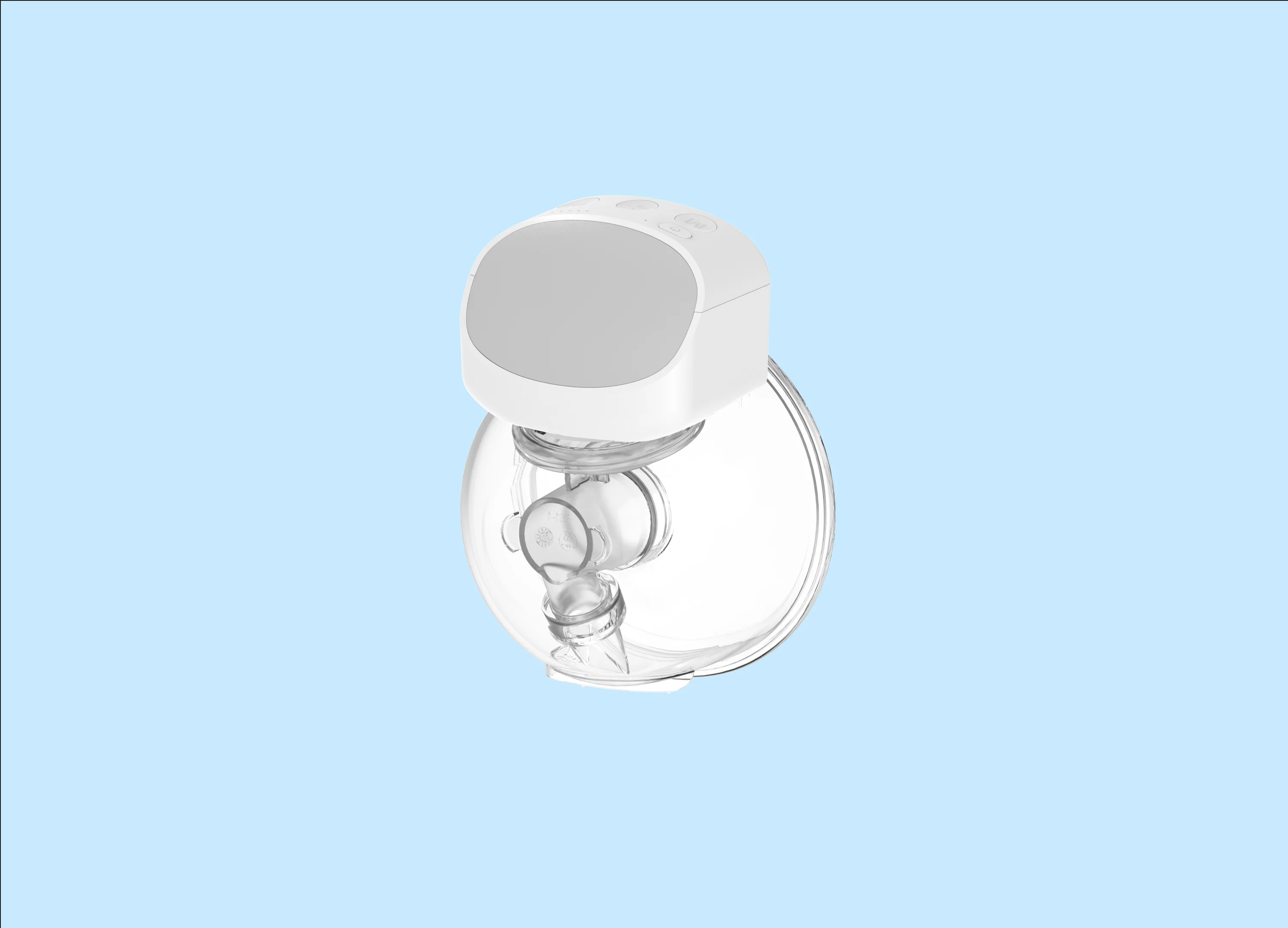 Electric Wearable Breast Pump  180ml 9 Levels Adjustment Portable Breast Pump Hands Free Baby Product