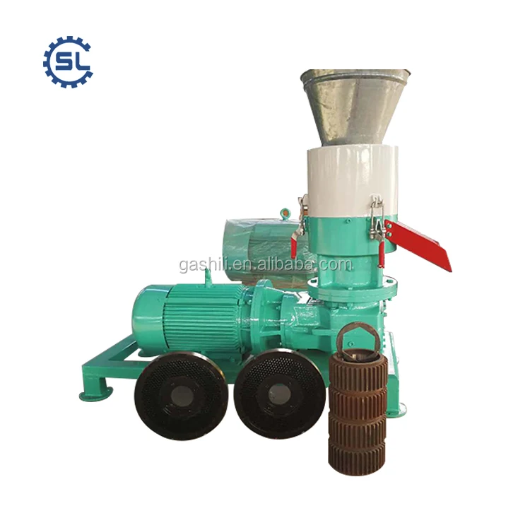 China manufacturer supply directly automatic wood pellet making machine/wood pellet mill