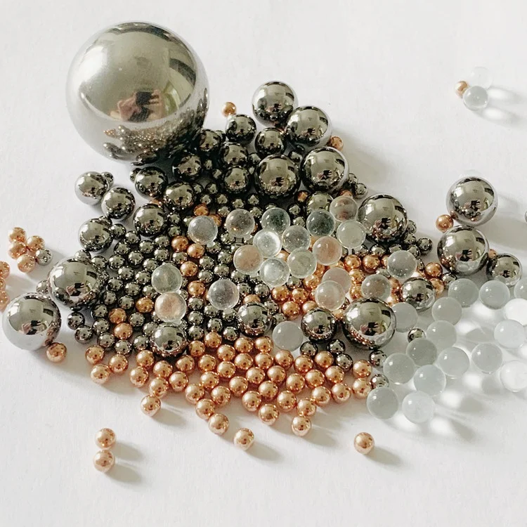 supply diverse material solid precision plastic glass ceramic aluminum copper brass metal stainless steel bearing ball