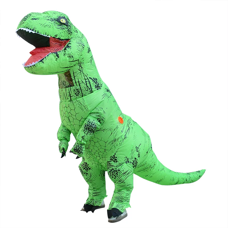 Factory Price Wholesale Inflatable Dinosaur Costume   Kids Inflatable Animal Costume Halloween Cartoon Doll Costume Inflatable