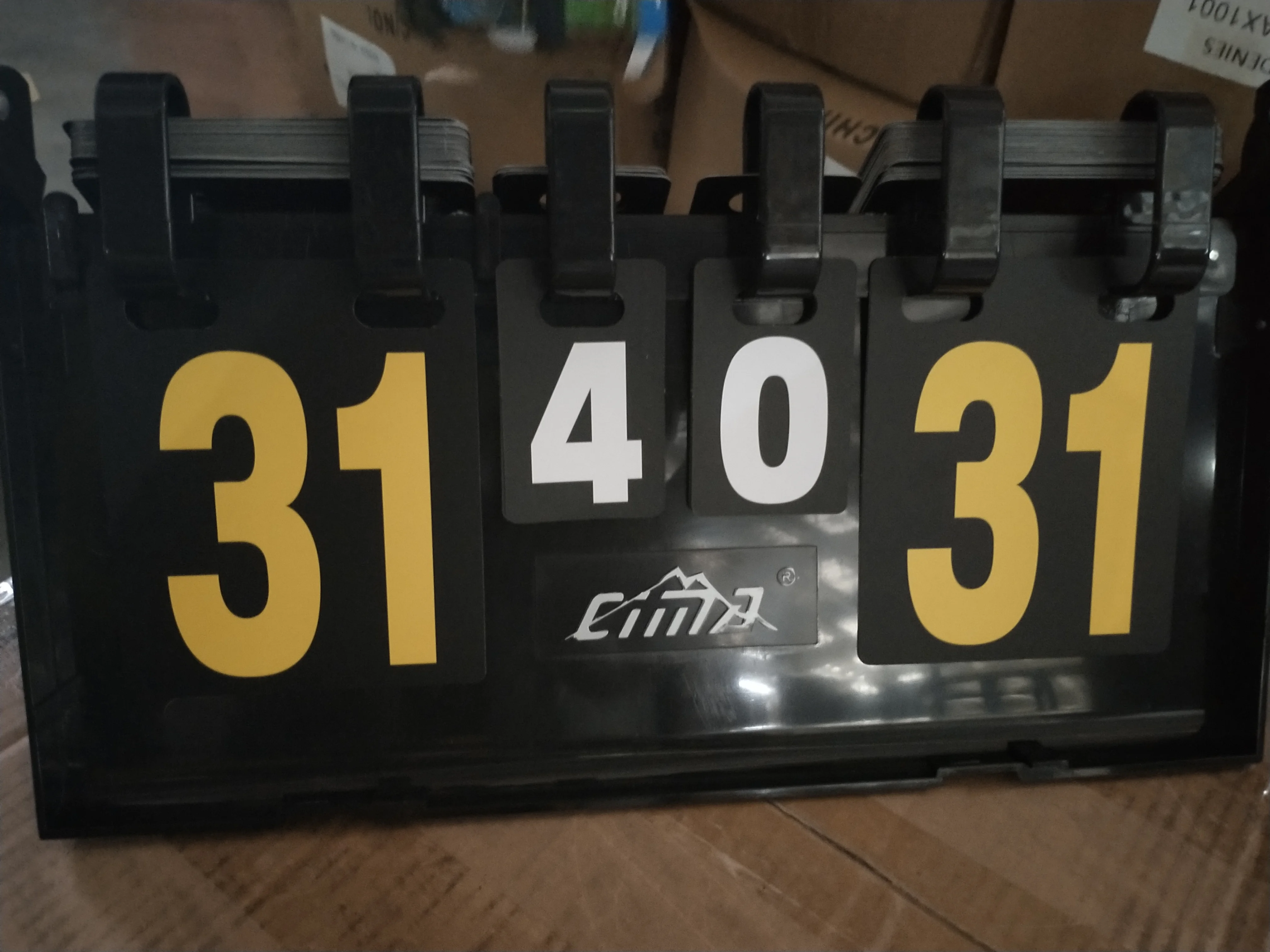 hot sell Digital table tennis soccer ball football scoreboard, Badminton matel scoreboard soccer equipment with  good quality