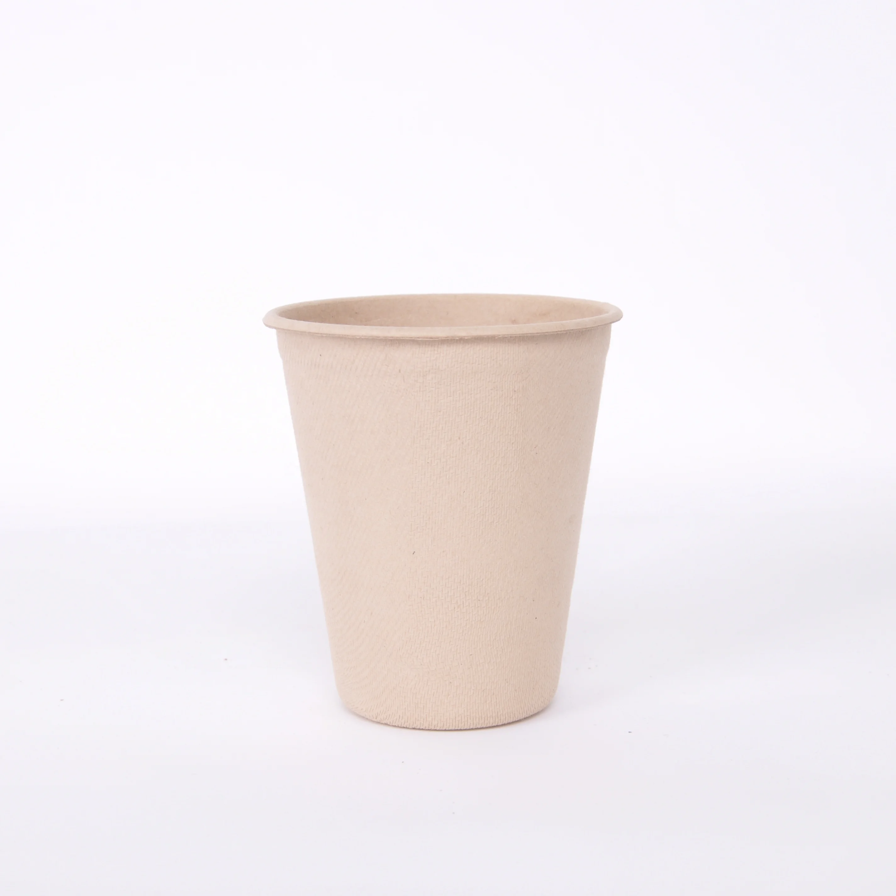 100% compostable biodegradable sugar cane pulp paper cup