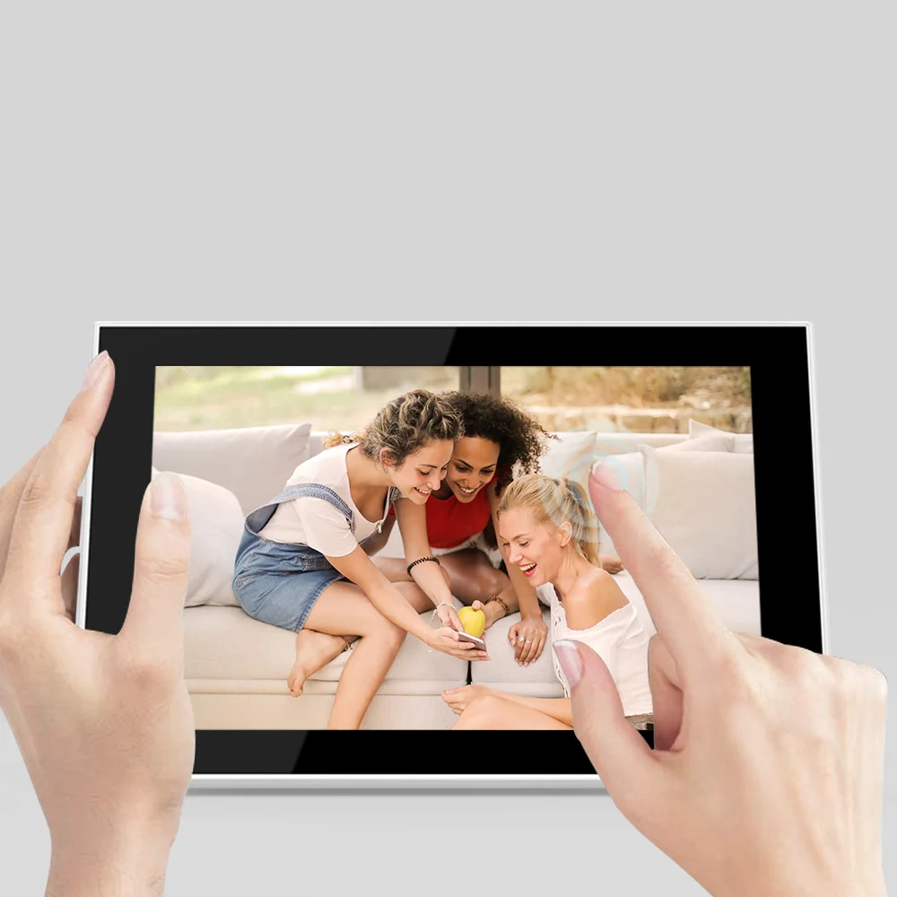  Wi-Fi HD дисплей Цифровая фоторамка 7 8 9 10 11 6 15 дюймов цифровая ЖК-рамка для