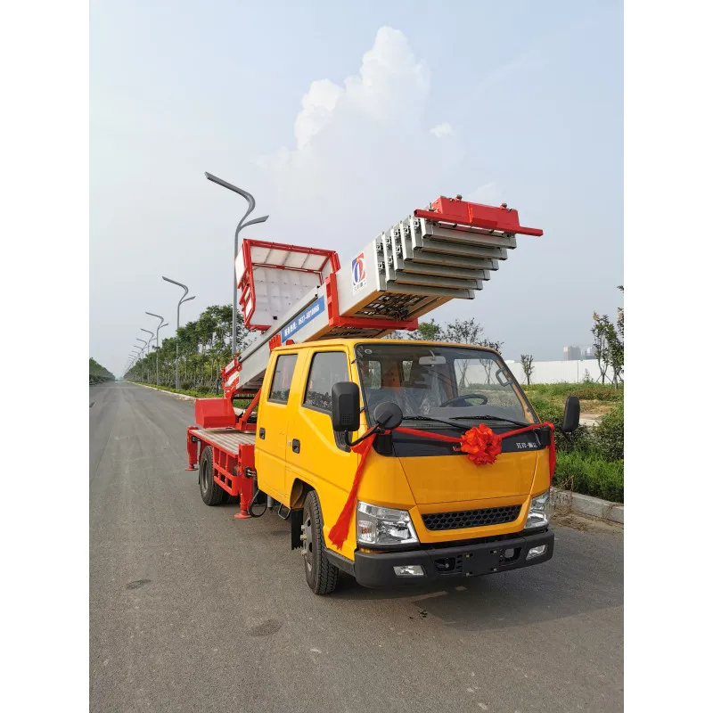 New Condition and Diesel Fuel Type 32m aerial platform truck for moving house