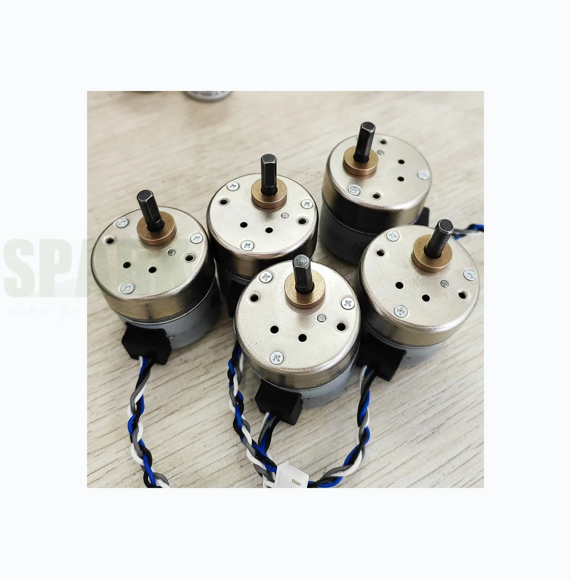 PG35L-048-293 5V PM Stepper Gear Motor For Valve Control Reduction Ratio 1/12 Torque 3kg