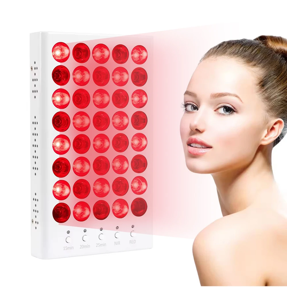 Near Infrared Red Light Therapy Panel Dual Chip 660Nm 850Nm Red Light Therapy Device For Face Beauty Full Body Muscle Recovery