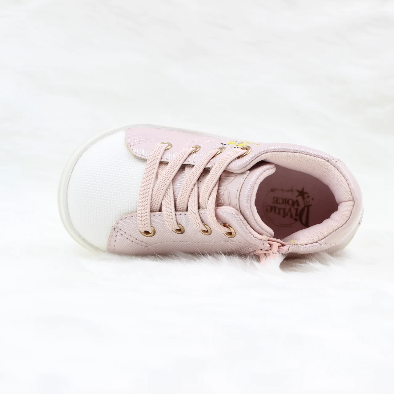 Spring Summer Fashion Girls Styles Pink Pu Upper TPR Outsole Girl Shoes Casual Sneakers