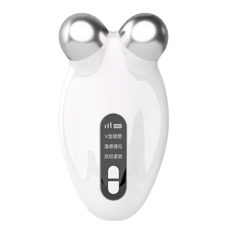 KKS Rejuvenation Skin Tightening Wrinkle Beauty Device Facial Lifting EMS Face Roller Massagers Microcurrent Facial Massager