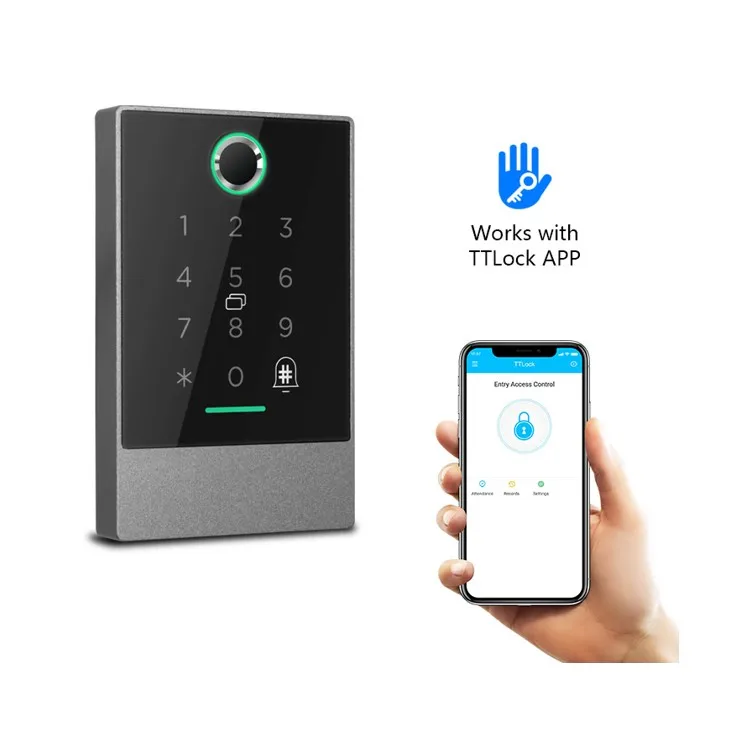 Smartek TT lock security electronic digital password card fingerprint door access control