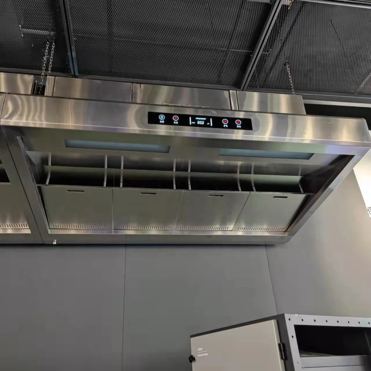 POLYGEE Auto Clean Hotel Kitchen Hood with ESP