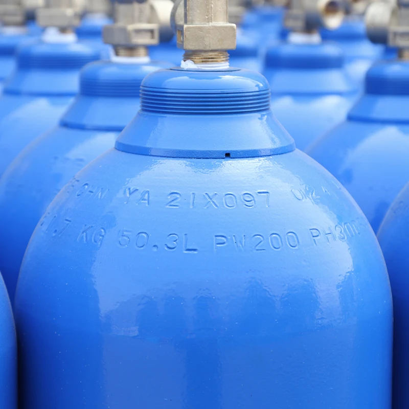 40L /50L Medical Steel Portable Empty Oxygen Cylinder Oxygen Bottle Cylinder For Sale