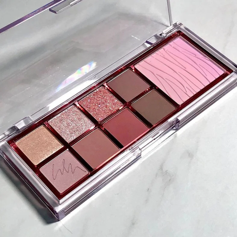 Eyeshadow Palette Matte Nude Shimmer Eye Makeup Palette Long Lasting High Pigment Matte Eyeshadow