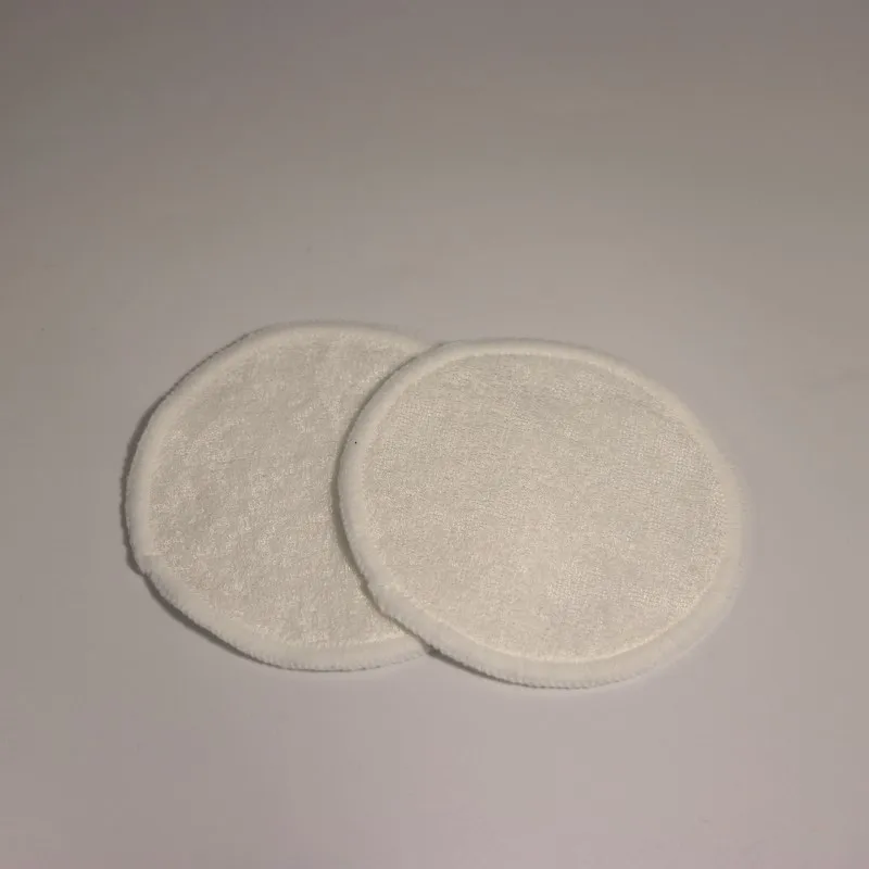 Reusable Face Wash Pad Cosmetic Bamboo Cotton Face Removal Pad Exfoliating Facial Pads for Face and Neck