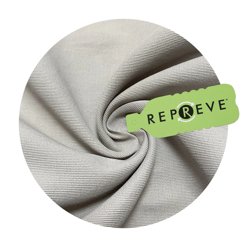 Custom Factory Supply Polyester Cotton Blend Eco-friendly Fabric 75D Recycled Plain TC Dyed Fabric For Clothing