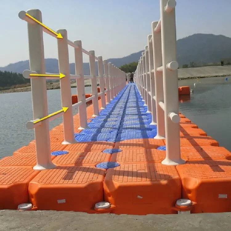 China modular floating/HDPE jetski floating dock/floating dock blocks