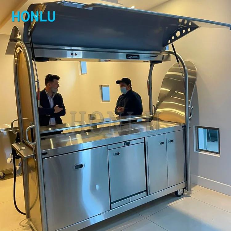 Donuts Mini Juice Stand Mobile Food Kiosk Breakfast Kiosk Outdoor Coffee Kiosk for Sale