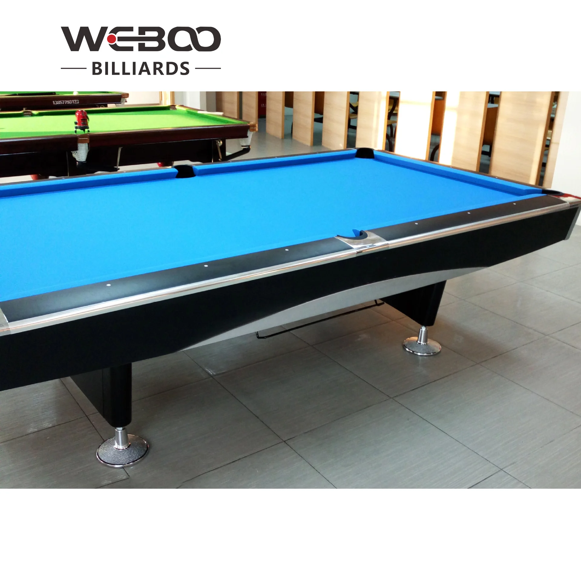 Weboo Other Snooker Billiard Products Pool Table Corner Custom Manufacuters Billiard American Pool Table 4 In 1 9ft